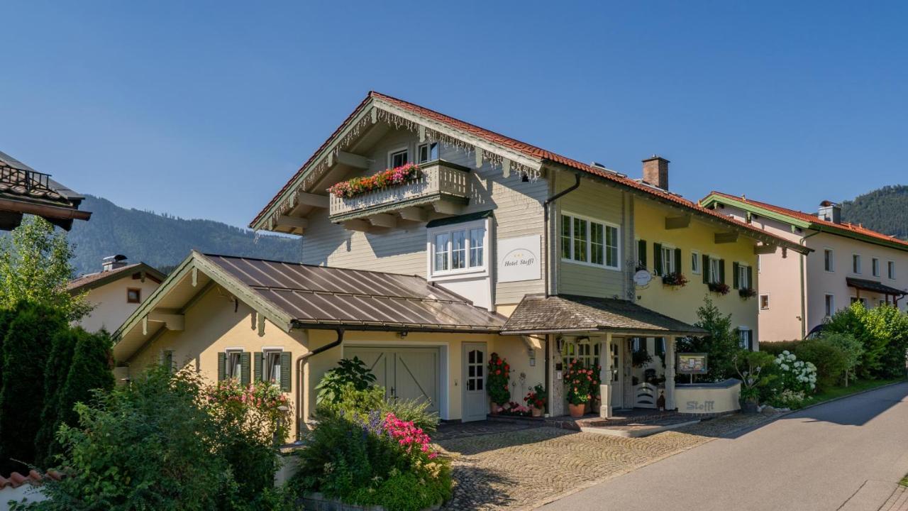 Hotel Steffl Garni Inkl Chiemgau Karte Ruhpolding Exteriör bild